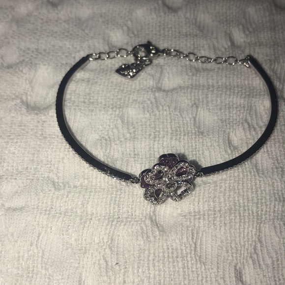 Authentic Swarovski four leaf clover bracelet - Picture 2 of 10